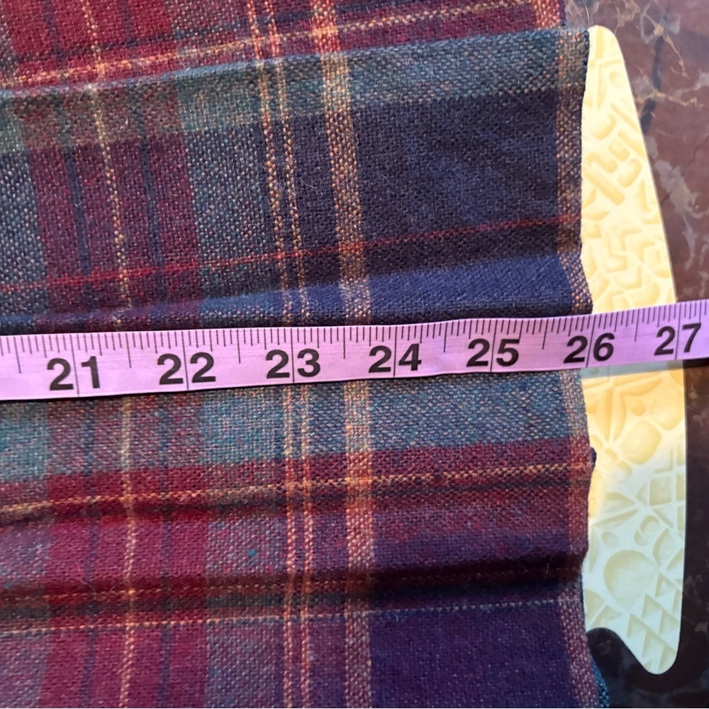 Vintage Plaid Pleated Skirt/ Kilt - Picture 9 of 9